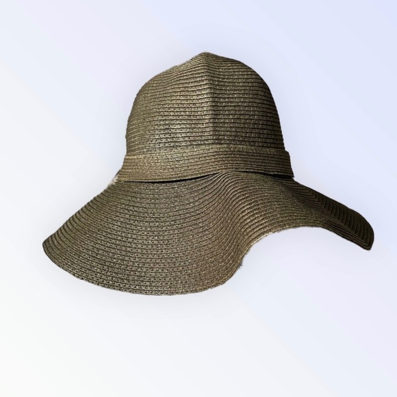 🌻Brown FLOPPY Brown Outdoors Beach Pool Summer Brimmed Hat {One Size} - Picture 4 of 10